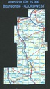Wandelkaart - Topografische kaart 2623E Brinon-sur-Beuvron | IGN - Institut Géographique National
