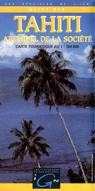 Wegenkaart - landkaart Tahiti | IGN - Institut Géographique National