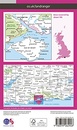 Wandelkaart - Topografische kaart 196 Landranger The Solent & The Isle of Wight | Ordnance Survey