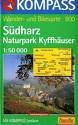 Wandelkaart 800 Sudharz - Naturpark Kyffhauser | Kompass