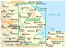 Wandelgids 50 Pathfinder Guides Lincolnshire and the Wolds | Ordnance Survey