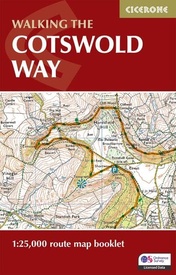 Wandelkaart Walking the Cotswold Way | Cicerone