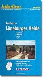 Fietskaart NDS3 Bikeline Radkarte Lüneburger Heide | Esterbauer