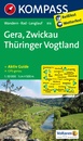 Wandelkaart 816 Gera-Zwickau-Thüringer Vogtland | Kompass