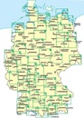 Fietskaart 21 Niederrhein westliches Ruhrgebiet Dusseldorf | ADAC