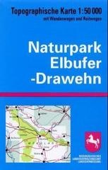 Wandelkaart NLVM Wandelkaart Naturpark Elbufer-Drawehn | LGL Niedersachsen