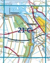 Topografische kaart - Wandelkaart 21C Roggebotsluis | Kadaster