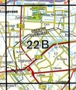 Topografische kaart - Wandelkaart 22B Slagharen | Kadaster
