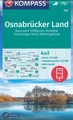 Wandelkaart 750 Osnabrücker Land - Teutoburgerwoud | Kompass