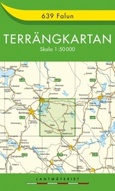 Wandelkaart - Topografische kaart 639 Terrängkartan Falun | Lantmäteriet