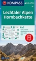 Wandelkaart 24 Lechtaler Alpen - Hornbachkette | Kompass