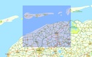 Wandelkaart 09 Noordoost Friesland Fryslan | Falk