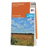 Wandelkaart - Topografische kaart 260 OS Explorer Map Nottingham | Ordnance Survey