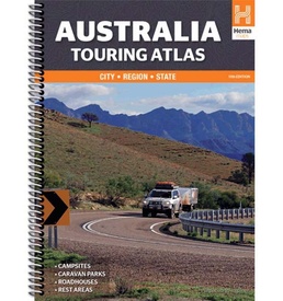 Opruiming - Wegenatlas Australia touring atlas - Australie | Hema Maps