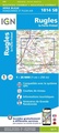 Wandelkaart - Topografische kaart 1814SB Rugles – La Ferté-Frênel | IGN - Institut Géographique National