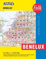 Autokaart Benelux Tab Map