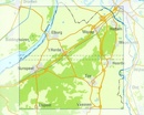Wandelkaart NV Topografische Wandelkaart Noord Veluwe | Tragepaden
