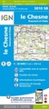 Wandelkaart - Topografische kaart 3010SB le Chesne | IGN - Institut Géographique National