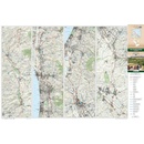 Wandelkaart Via Francigena in Toscana | Global Map