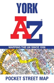 Stadsplattegrond Pocket Street Map York | A-Z Map Company