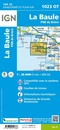 Topografische kaart - Wandelkaart 1023OT La Baule & Parc Naturel Regional de Briere | IGN - Institut Géographique National