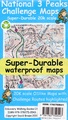 Wandelkaart National 3 Peaks Challenge Map | Discovery Walking