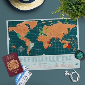 Scratch Map Travel – Backpacker Edition | Luckies