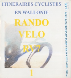Fietskaart RV07 Rando Velo 7 l'Ardennaise | NGI - Nationaal Geografisch Instituut
