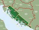 Wegenkaart - landkaart Dalmatische Kust | Freytag & Berndt
