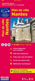Stadsplattegrond Nantes | IGN - Institut Géographique National