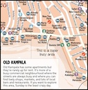 Stadsplattegrond Map of Kampala | African Guide Maps