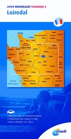 Wegenkaart - landkaart Frankrijk 8 Loiredal | ANWB Media