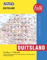 Routiq autokaart Duitsland Tab Map