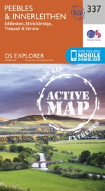 Wandelkaart - Topografische kaart 337 OS Explorer Map | Active Peebles / Interleithen | Ordnance Survey