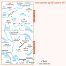 Wandelkaart - Topografische kaart 437 OS Explorer Map Ben Wyvis, Strathpeffer | Ordnance Survey