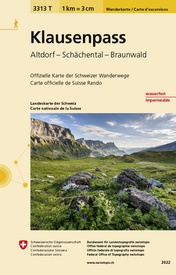 Wandelkaart - Topografische kaart 3313T Klausenpass | Swisstopo