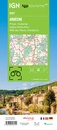 Wegenkaart - landkaart - Fietskaart D07 Top D100 Ardeche | IGN - Institut Géographique National