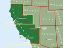 Wegenkaart - landkaart Kalifornien - Californië | Freytag & Berndt