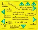Wandelkaart 630 Regglberg - Latemar - Eggental/Val d'Ega | Kompass