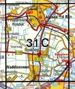 Topografische kaart - Wandelkaart 31C Alphen aan de Rijn | Kadaster