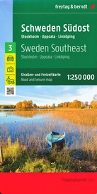 Wegenkaart - landkaart 03 Schweden Südost  - Zweden zuidoost | Freytag & Berndt