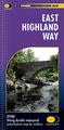 Wandelkaart East Highland Way | Harvey Maps