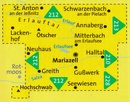 Wandelkaart 22 Mariazell - Ötscher - Erlauftal | Kompass