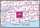 Wandelkaart - Topografische kaart 184 Landranger Salisbury & The Plain, Amesbury | Ordnance Survey