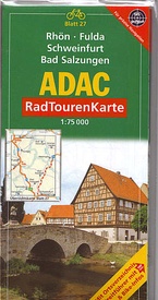 Fietskaart 27 Rhon - Fulda - Schweinfurt - Bad Salzungen | ADAC