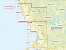 Wandelkaart - Fietskaart Terrängkartor Norra Halland - westkust Zweden | Calazo