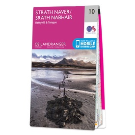 Wandelkaart - Topografische kaart 010 Landranger Strathnaver - Bettyhill & Tongue | Ordnance Survey