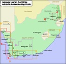 Wegenkaart - landkaart 06 Flower Route, West Coast & Namaqualand Road Map | MapStudio