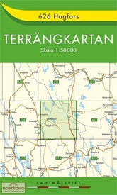 Wandelkaart - Topografische kaart 626 Terrängkartan Hagfors | Lantmäteriet