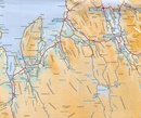 Wegenkaart - landkaart Iceland